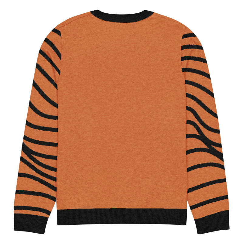 Love is Bitcoin - Klassischer Weihnachts-Strickpullover mit Rundhalsausschnitt