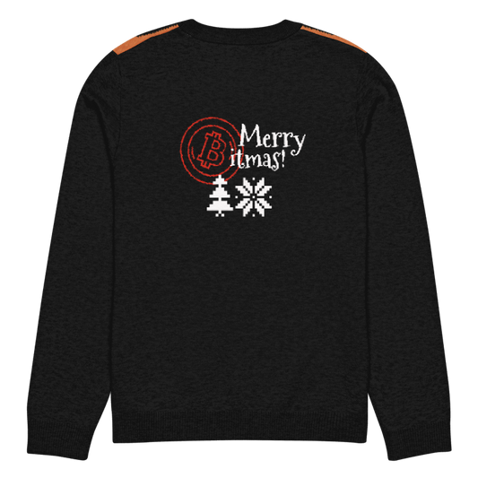 Kaninchenbau 21 Klassischer Weihnachts-Strickpullover mit Rundhalsausschnitt