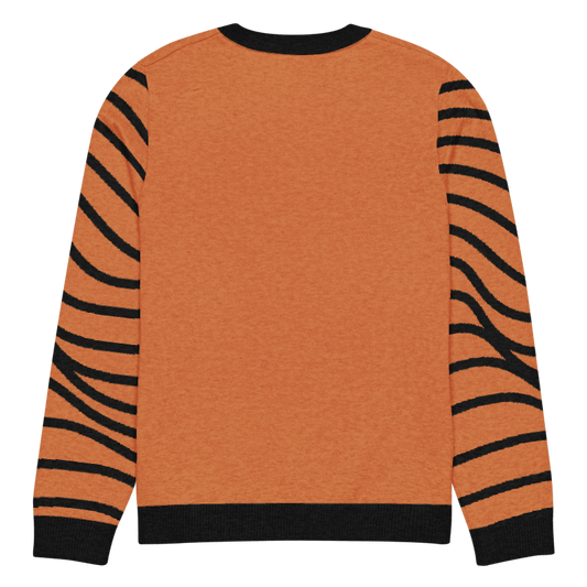 Love is Bitcoin - Klassischer Weihnachts-Strickpullover mit Rundhalsausschnitt